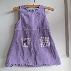18-24M Tommy Hilfiger Purple girl's summer dress Lilac toddler jumper